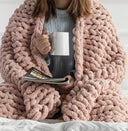 ‍Throw Blanket – Pink – 50 X 60 in (100% off)