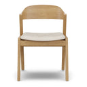 Chaise de salle à manger Mena - Chêne et ivoire Bristol 