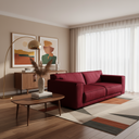 TREVI SPECIAL SOFA - RASBERRY