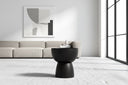 Maria – Table d’appoint - Black Concrete
