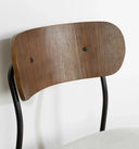 Hype - Chaise à pieds en métal - Crème