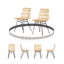 Balka - Chaise de salle à manger en rotin