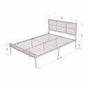Hoya - Queen Metal Platform Bed