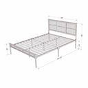 Hoya - Queen Metal Platform Bed