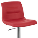Cozy – Tabouret ajustable - Rouge