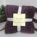 Plaid – 150 x 198 cm – Violet 