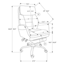Morgan - Chaise de bureau